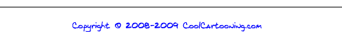 footer for drawing cartoons page